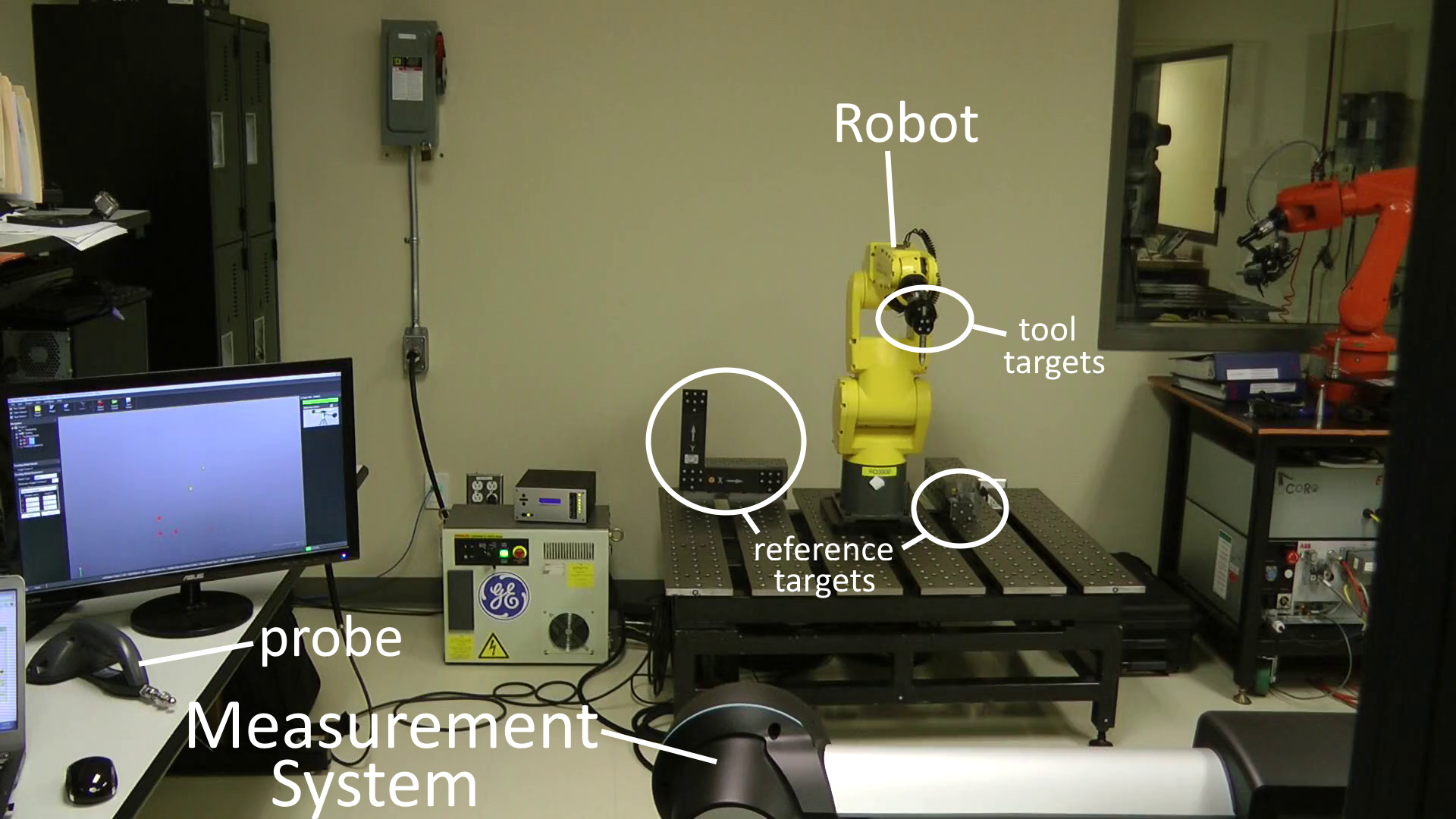Calibración de Robot con CMM óptico