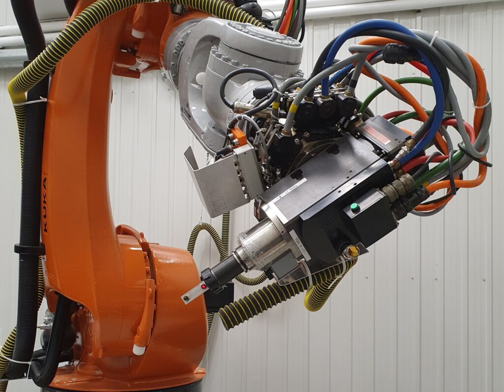 KUKA Robot Calibration Spindle with Laser Tracker RoboDK blog