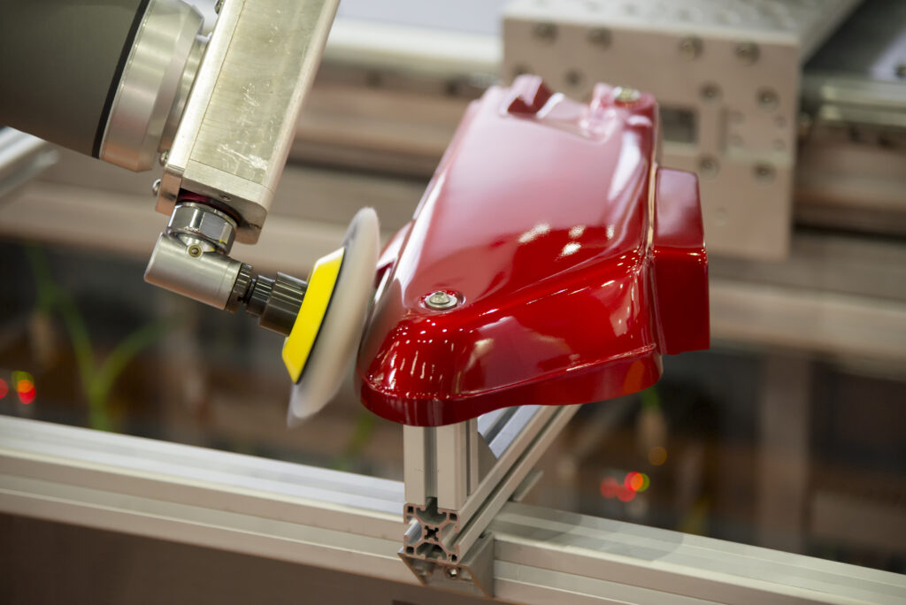 Robot polishing - plastic part