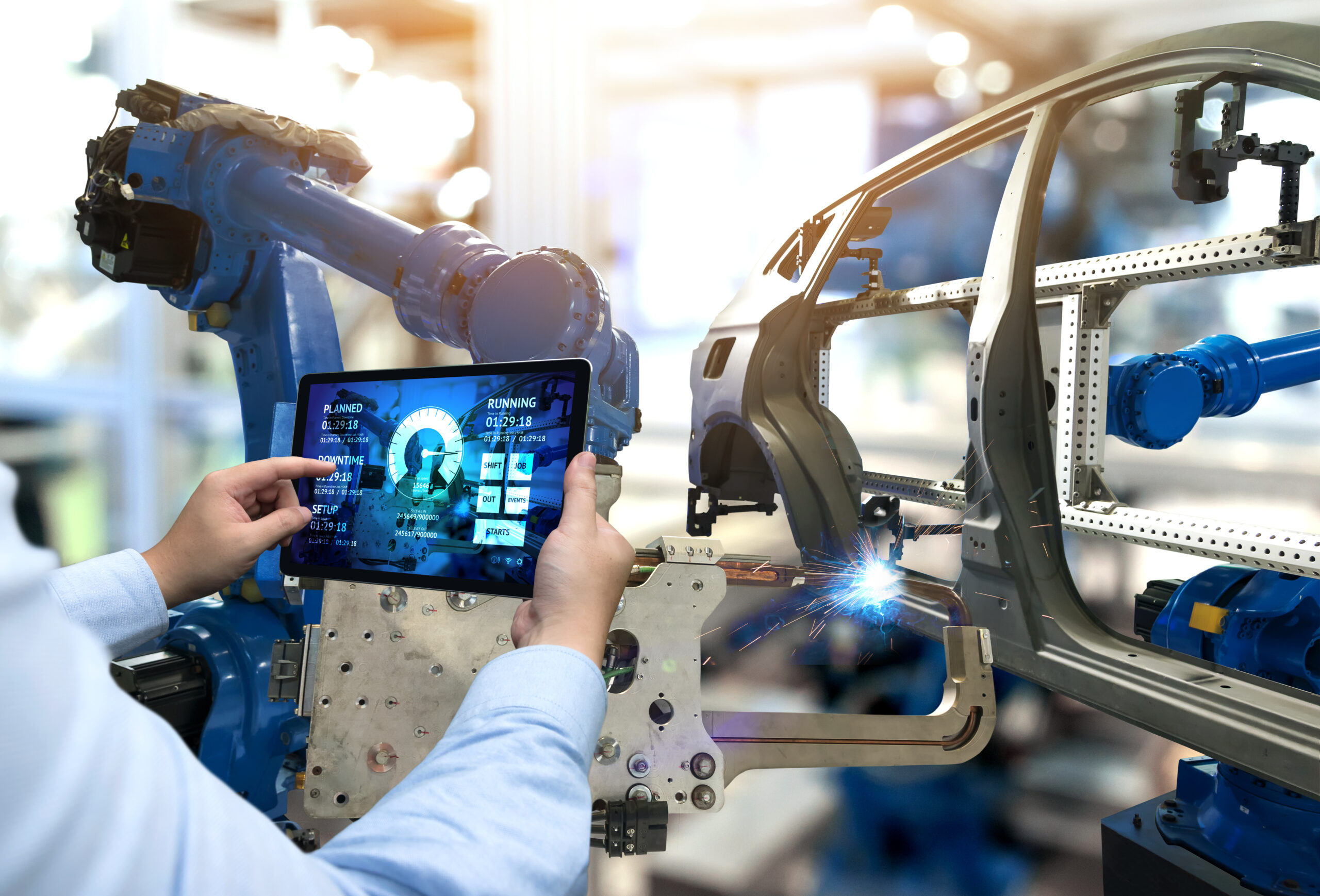 How to Car Manufacturing with Robots - RoboDK blog