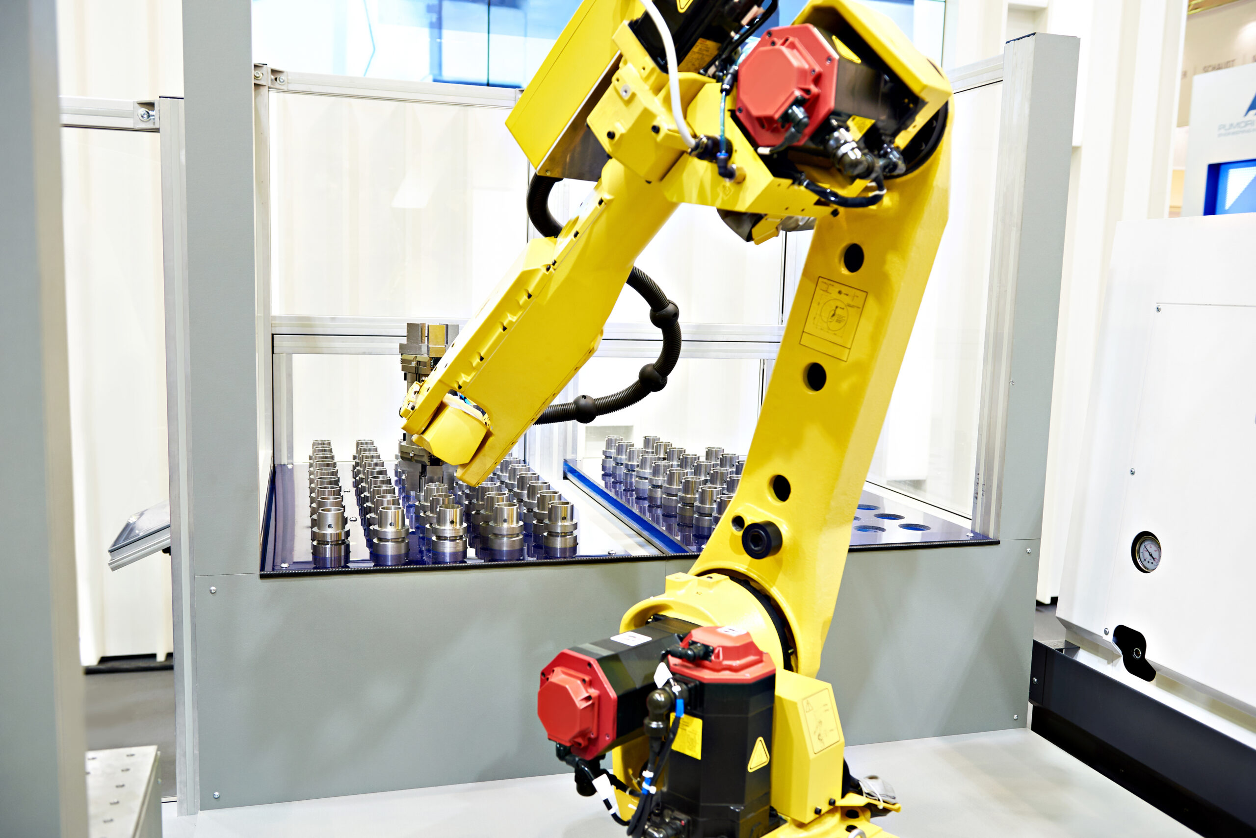 Pick and place application with a Fanuc robot