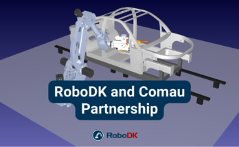 Partnership between RoboDK and Comau